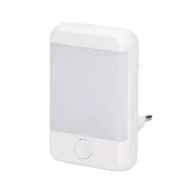 Φωτάκι Νυκτός LED Homepluss Pokola με Κουμπί On/Off 1W Λευκό N68197