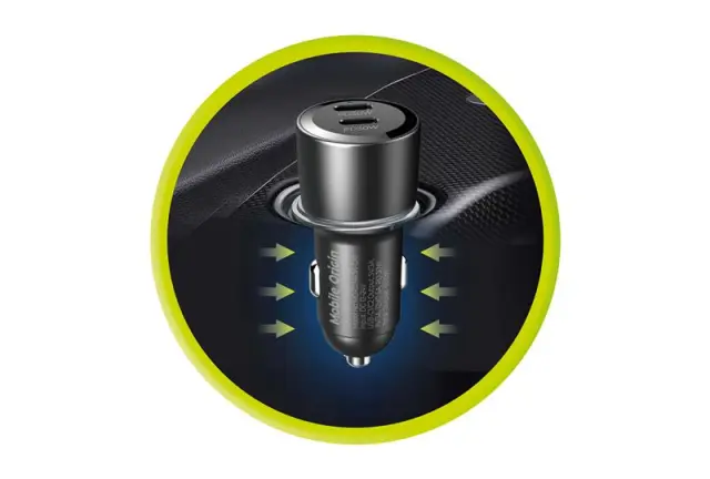 Mobile Origin Car Charger 60W 2 USB-C, CA11 3