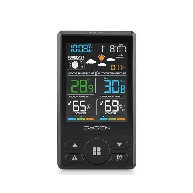 GoGEN Μετεωρολογικός Σταθμός ME1250B Black (GOG-ME1250B) 2