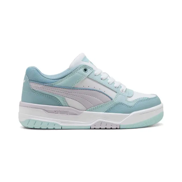 Puma Rebound Retro Sneaker Λευκό Γαλάζιο Μωβ 401564-18 - 38.5