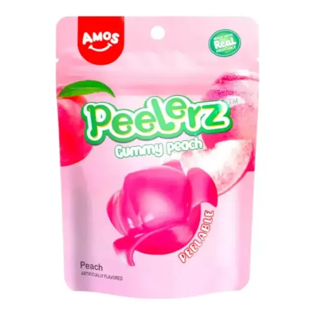AMOS Peelerz Gummy Peach Cube 46g