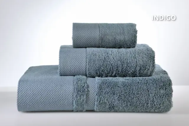 Σετ πετσέτες 600gsm New Rosa Indigo Σετ 3ων τεμαχίων (30x50, 50x90, 100x150)
