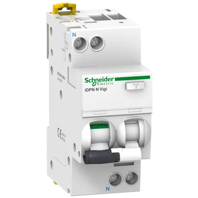 Acti9 iDPN N Vigi - RCBO - 1P+N - 16A - C Curve - 6000A - 30mA - type AC
