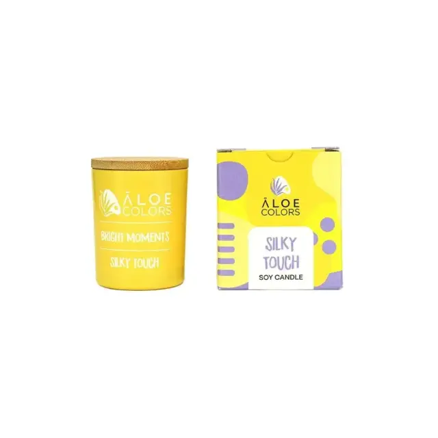 Aloe+ Colors Soy Candle Silky Touch Αρωματικό Κερί Σόγιας, 150gr