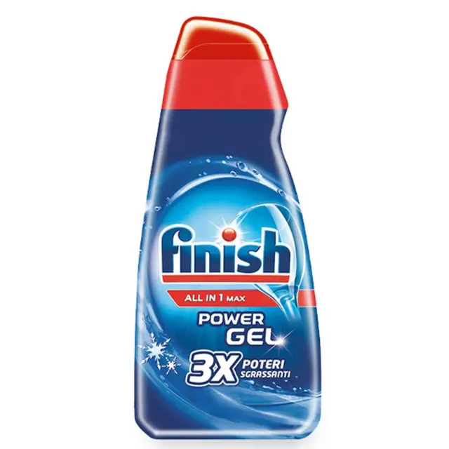 FINISH Απορρυπαντικό Πιάτων Gel 1LT All in One Shine + Protection