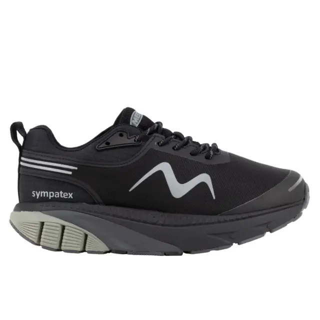 MBT Sneakers Ανδρικό ύφασμα Μαύρο MBT/1600 SYM MEN BLACK - 41,5
