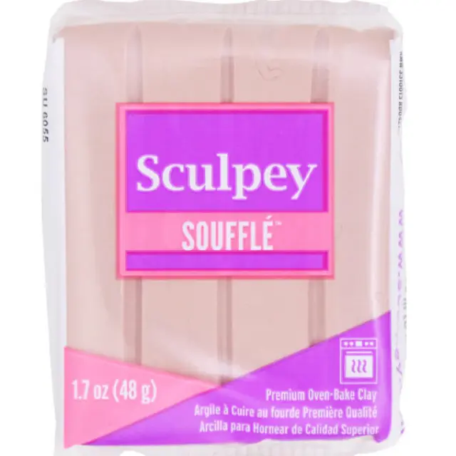Πηλός Κοσμημάτων Sculpey Souffle - 6055 Almond Rose - 48gr