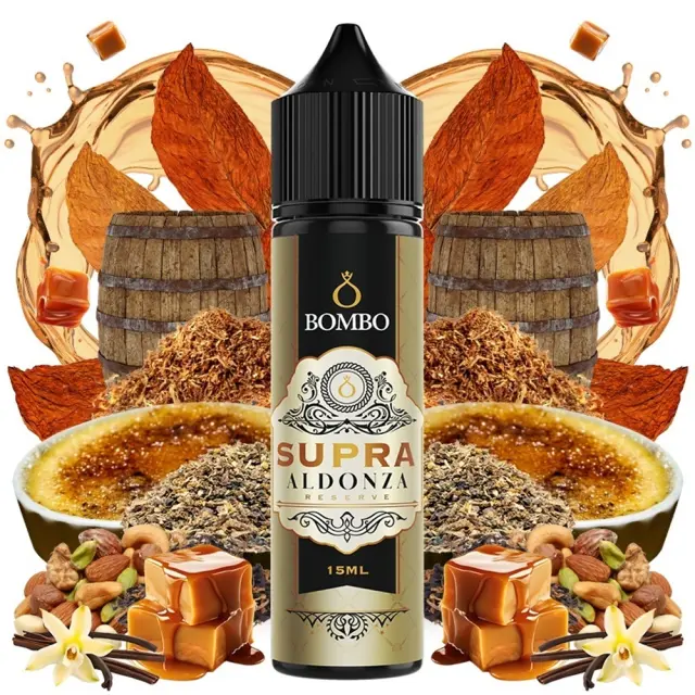 Bombo Platinum Tobaccos Supra Aldonza 15ml/60ml Flavorshot