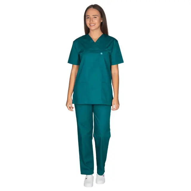 Ιατρική Στολή Unisex – Σκούρο Πράσινο XXS-8XL - Large 2