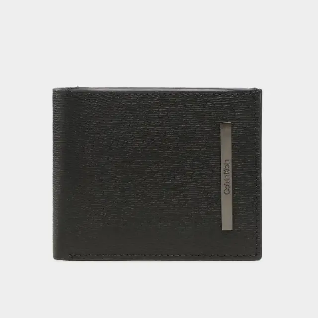 Calvin Klein - Ανδρικό Δερμάτινο Πορτοφόλι Ck Bifold Wallet K50K510612-BAX Μαύρο