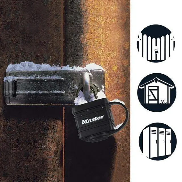 Master Lock 7804EURD - Λαμινέ λουκέτο με θερμοπλαστικό κάλυμμα 2