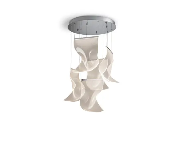 Velos 609531ND – Κρεμαστό LED Φωτιστικό 5L Χρώμιο 25W 3000K 3