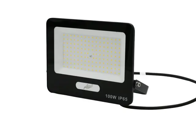 ΠΡΟΒΟΛΕΑΣ LED-SMD 100W 12/24VDC 4000K IP65 MAYΡΟ