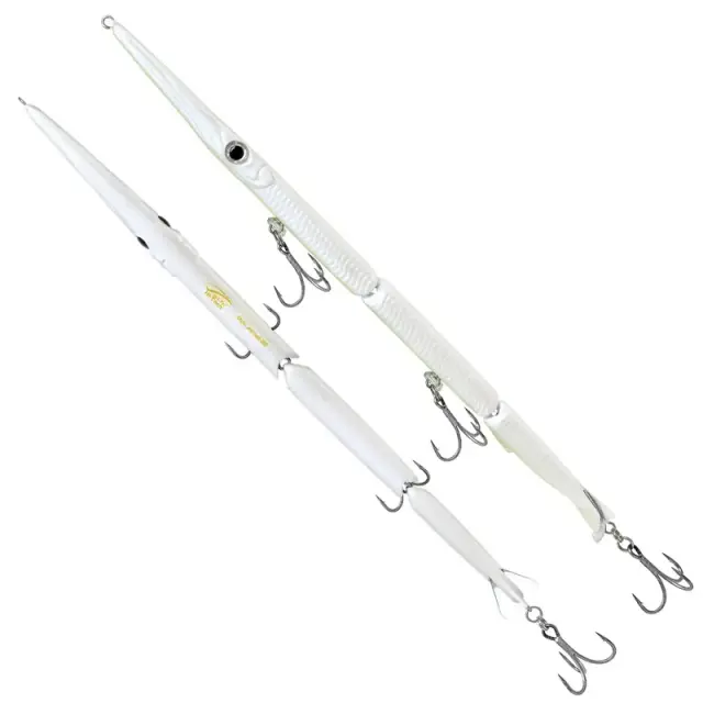 Τεχνητό Jack Fin Stylo Jointed 210 White Glow Belly