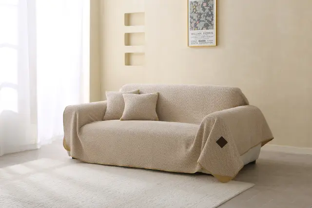 Beauty Home Ριχτάρι Διθέσιο Lamb Plus Art 8833 175x250 Μπεζ 3