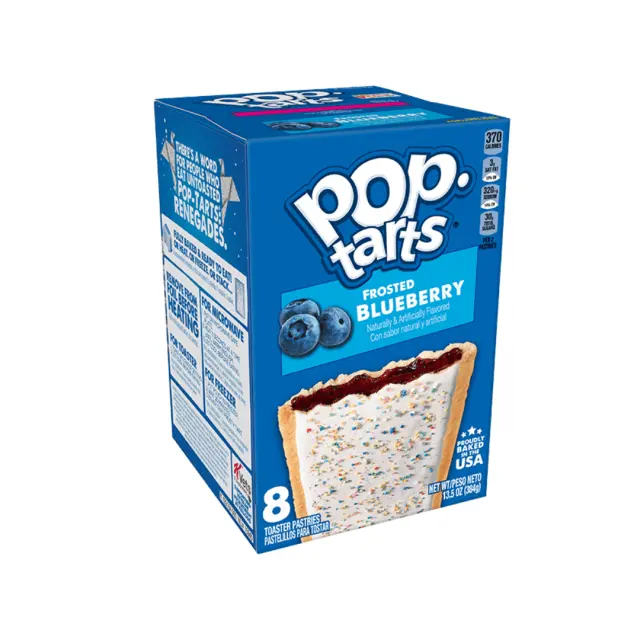Kellogg's Pop-Tarts Frosted Blueberry 384gr