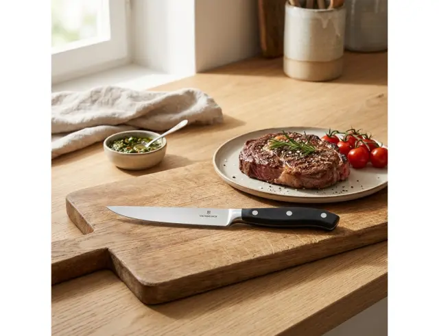 Μαχαίρι Μπριζόλας Victorinox Grand Maitre με μήκος λεπίδας 12cm - Σε ειδική συσκευασία δώρου7.7203.12G