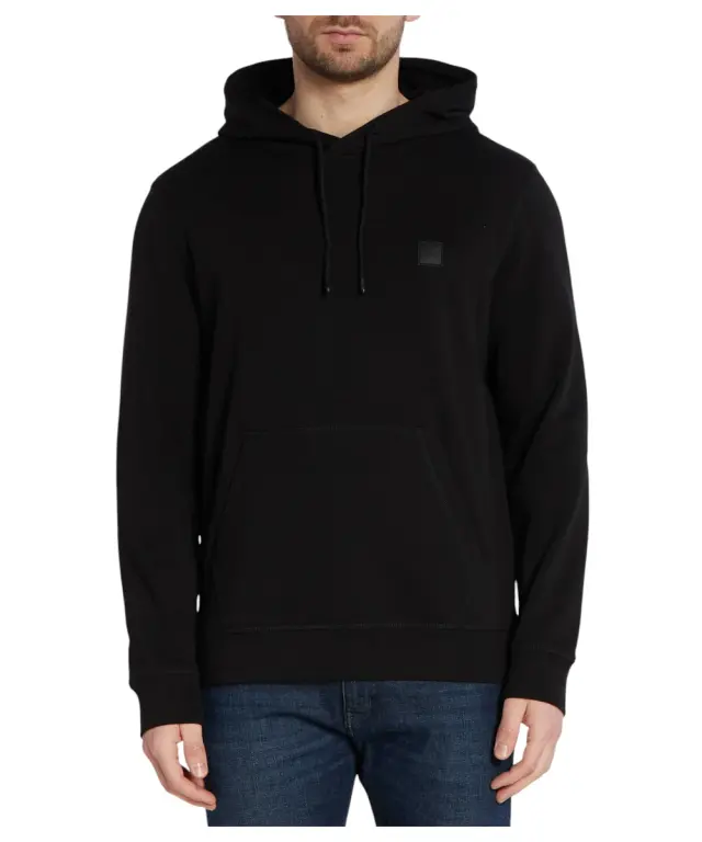 Hugo Boss - Ανδρικό Φούτερ Με Κουκούλα Wetalk 50509314-001 Μαύρο 3