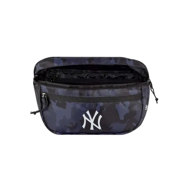 New Era Adult MLB Allover Print Camo New York Yankees Waist Bag Μαύρο - Γκρι 60667088 (New Era) - One Size 3