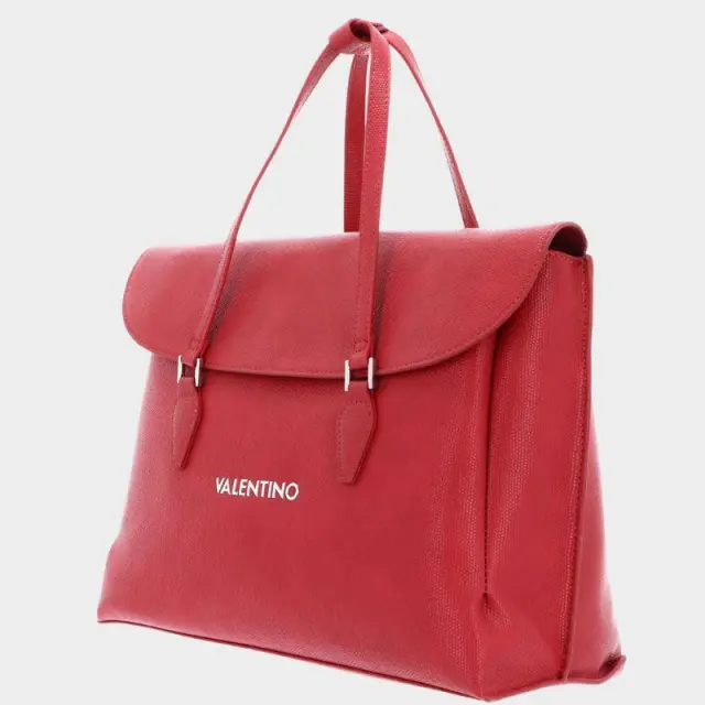 Valentino Bags - Μεγάλη Γυναικεία Τσάντα Χειρός Whom Re VBS8A404-003 Κόκκινο 2