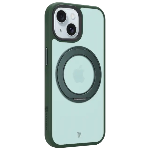 Tactical MagForce Hyperstand Cover for Apple iPhone 15 Forest Green 2