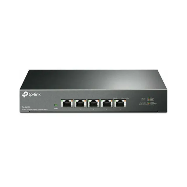 Tp-Link Unmanaged Switch L2 Switch SX105 5-Port Gigabit Black (TL-SX105)