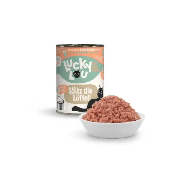 Lucky Lou LifeStage Adult Πουλερικά & Κουνέλι (με Μήλο) 400gr 3