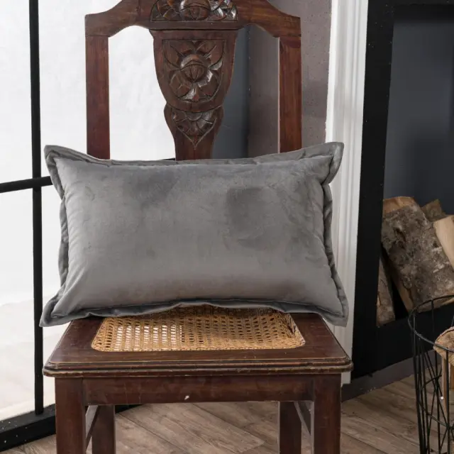 Μαξιλαροθήκη Velvet 11 TEORAN 45x45cm με γέμιση 2