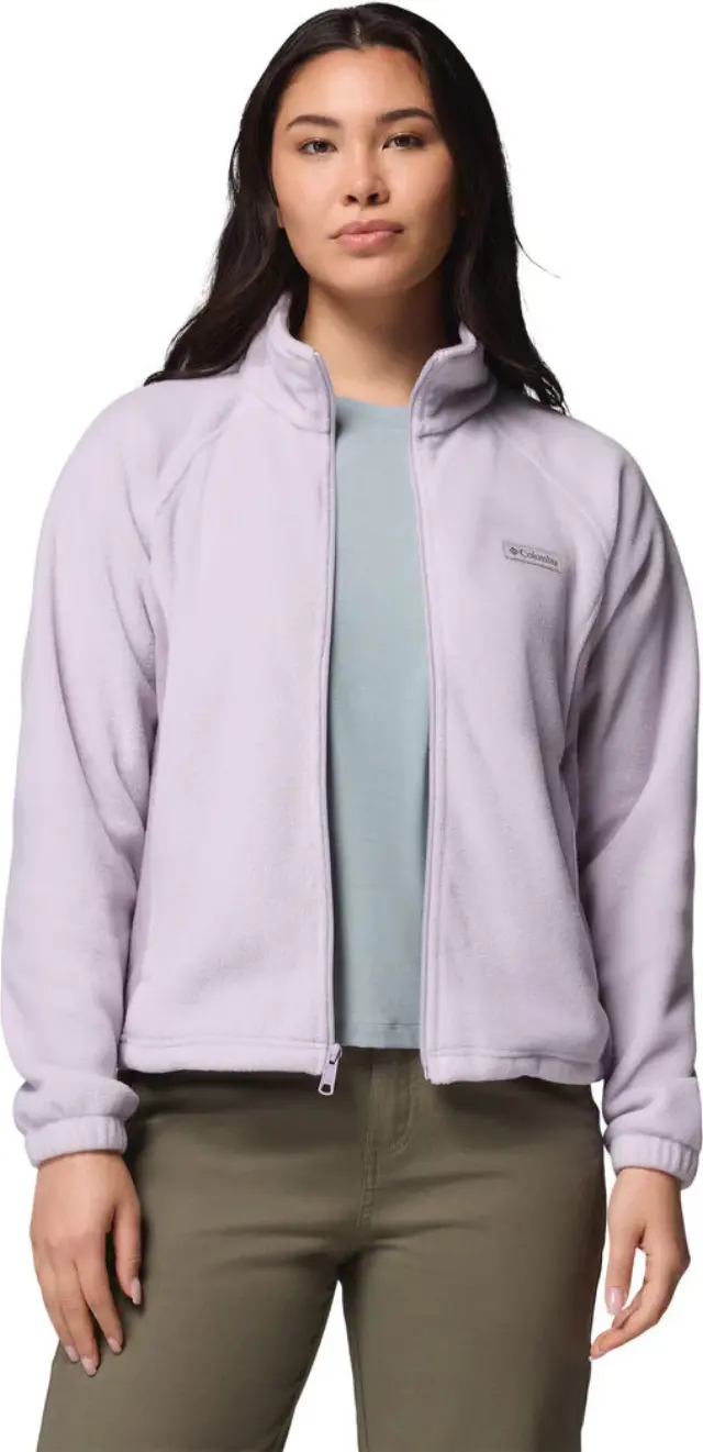 Columbia Benton Springs Relaxed Γυναικεία Ζακέτα Fleece Lavender Purple - 2136221-551 - XL 3