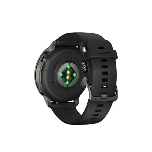 Garmin Venu 4 3.56 cm (1.4") AMOLED 45 mm Digital 454 x 454 pixels Touchscreen Black Wi-Fi GPS (satellite) 3