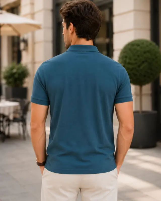 Μπλούζα Polo Noshame® Πετρόλ - 112635 - XXL 2