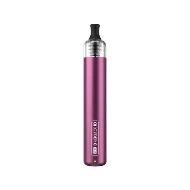 Cyber G Slim DTE Pod Kit 1200mAh 2ml Metal Version - Aspire - Metallic Purple Red