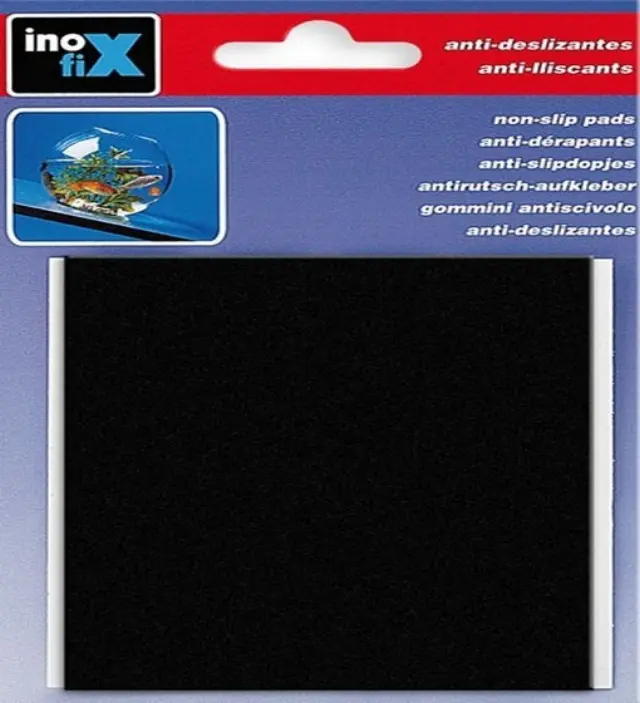 ΤΣΟΧΑΚΙ ΕΠΙΠΛΩΝ ΤΕΤΡΑΓΩΝΟ ΑΥΤΟΚΟΛΛΗΤΟ INOFIX 4031 3x100x85MM ΜΑΥΡΟ 3