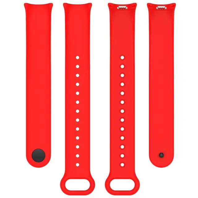 Λουράκι Σιλικόνης για Smart Band 8/Smart Band 9/Smart Band 10 - Red OEM 3