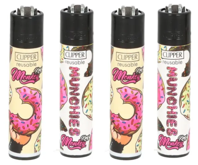 Clipper Αναπτήρας Μεγάλος - Monkey King Donuts