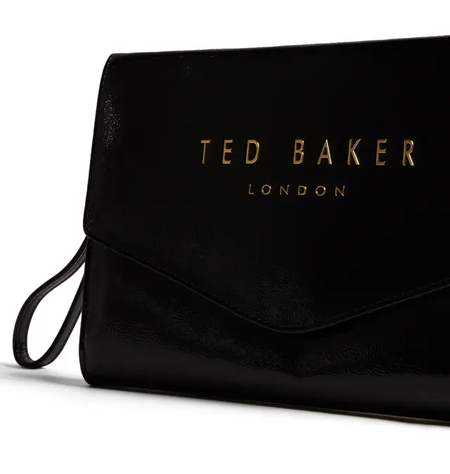 Φάκελος TED BAKER Crinkie Icon Pouch 283874 Μαύρο 2