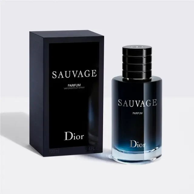 Sauvage Parfum Men`s Fragrance - Citrus and Woody Notes - Refillable Bottle 2