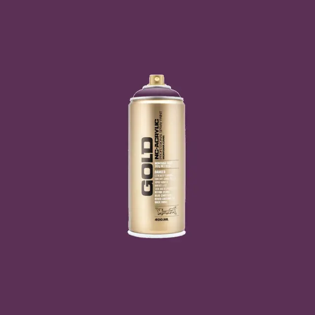 Montana Gold Spray Paint 400ml G4250 Deep Purple