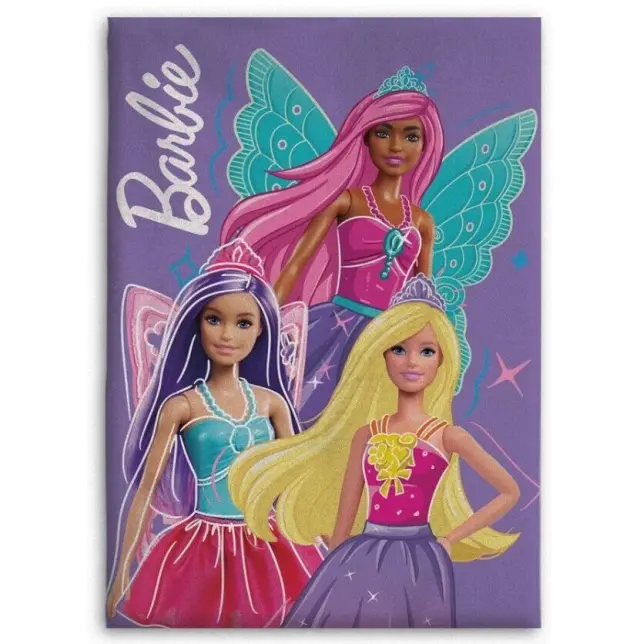 Κουβερτάκι Fleece Blanket Barbie 100X140cm Ref AYM-092BB-PF