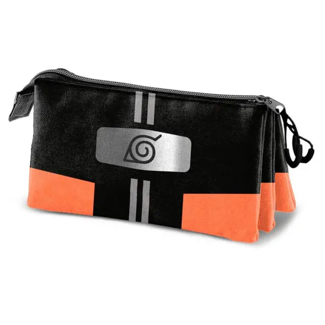 Κασετίνα τριπλή Naruto Shippuden - Konoha Triple pencil case 06351