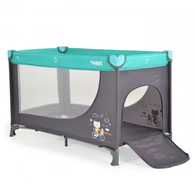 Cangaroo Παρκοκρέβατο 2 Επιπέδων Tommy blue 3800146249397 2