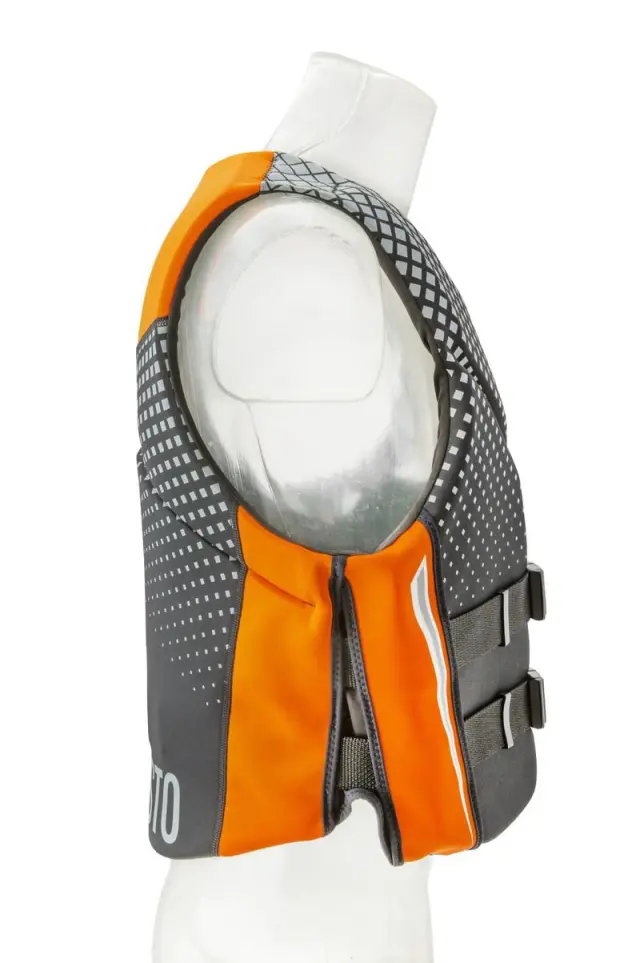 Besto Σωσίβιo Neoprene 50N Black/Grey/Orange - M 3