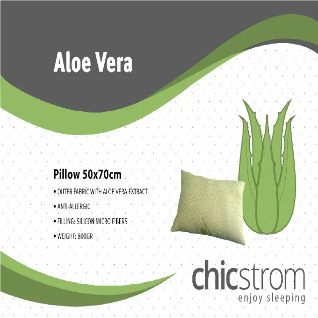 Chic Strom Μαξιλάρι Ύπνου Aloe Vera / 50x70cm 2