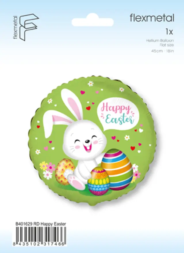 Μπαλόνι Φοιλ 18 Happy Easter / 45 εκ