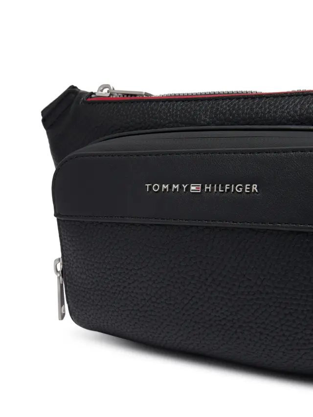 Ανδρική Τσάντα Μέσης Tommy Hilfiger AM0AM14755-BDS Μαύρη Μαύρο - One Size 2