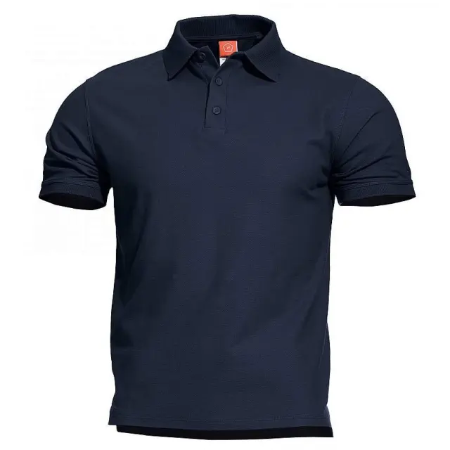 Pentagon Aniketos Short Polo Shirt-Μπλουζάκι Κοντομάνικο Polo για Τακτική- Καθημερινή Χρήση    - 05-Navy Blue-Μπλε Ναυτικού