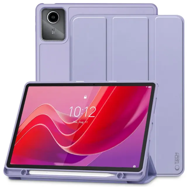 Tech-Protect SmartCase με Βάση για Pen Lenovo Tab M11 TB-330 Violet