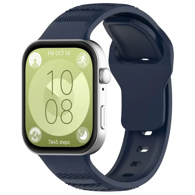 Techsuit - Watchband (W050) - Huawei Watch Fit 3 / 4 / 4 Pro / 5 / 5 Pro - Blue