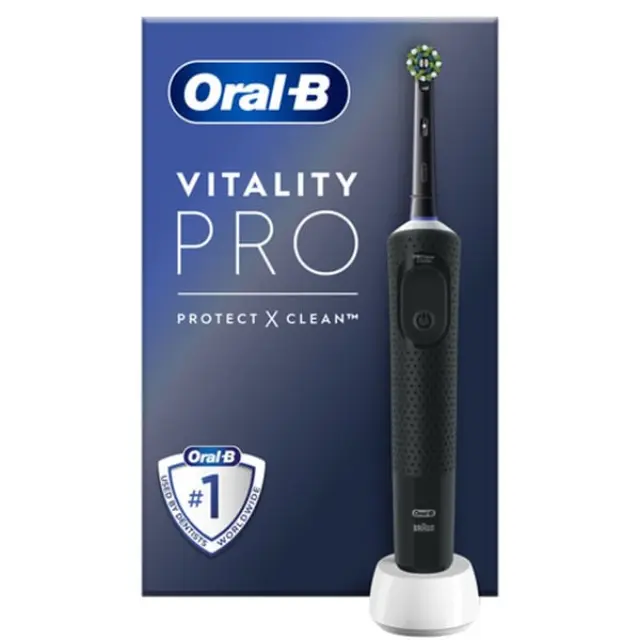 Oral-B | Vitality PRΟ | Μαύρη Ηλεκτρική Οδοντόβουρτσα | 1τμχ.