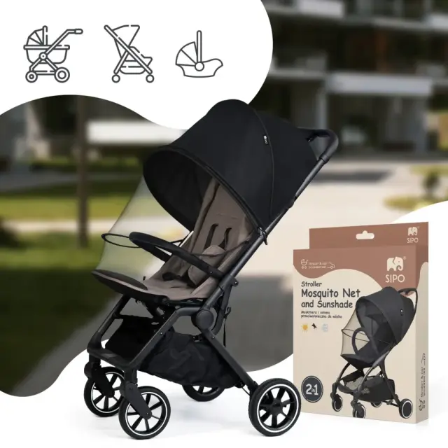 Sipo 2 in 1 Κουνουπιέρα – Σκίαστρο 3